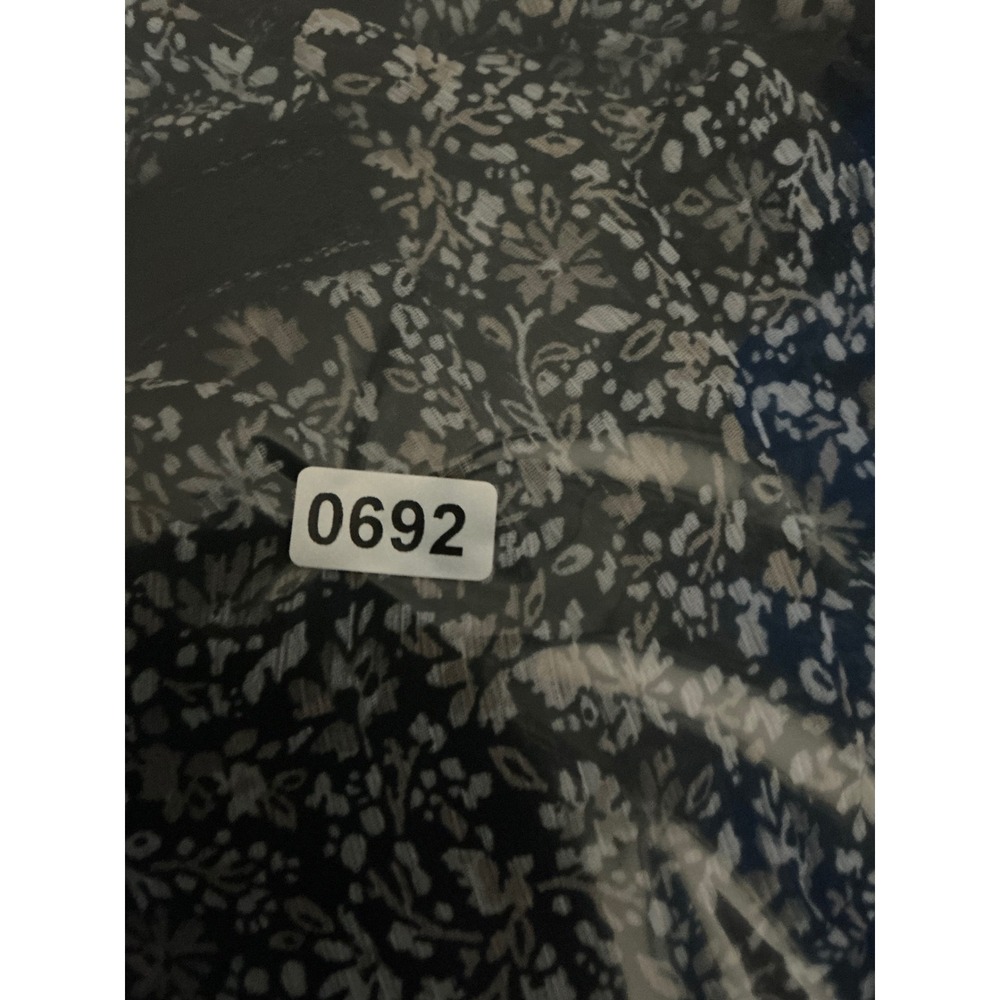 Motherhood Maternity Floral Dress Women Small Black Excellent Empire Waist Boho - Picture 12 of 12